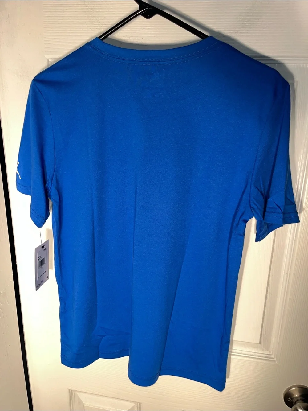 $28 Nike AIR JORDAN FLIGHT JUMPMAN T- Shirt BOYS Short Sleeve BLUE XL Basketball